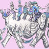 Elephant People Card